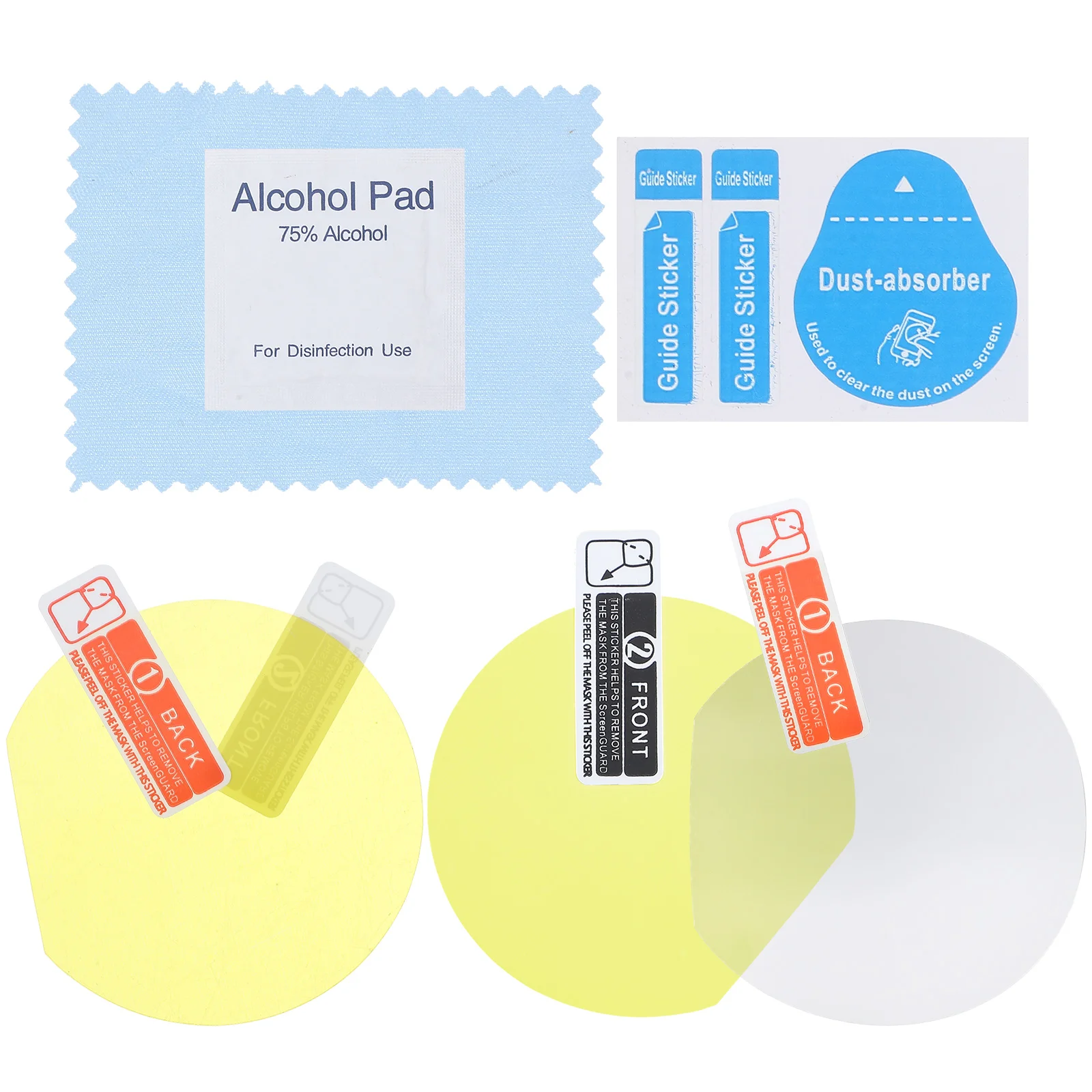 

1 Set TPU Protective Lens Film Anti-scratch Clear Lens Cover Compatible for HTC Pro VR Headset Lens Screen Protector