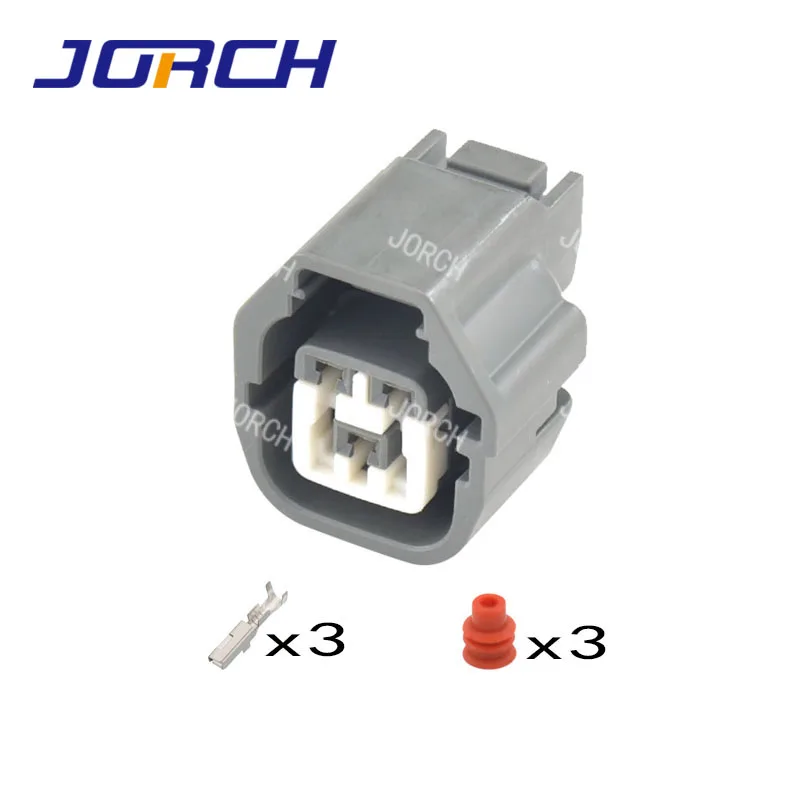 

5 комплектов, 3-контактный женский водонепроницаемый обжимной разъем для датчика зажигания