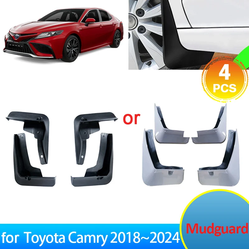 

For Toyota Camry 70 2023 XV70 2024~2018 2019 2020 2021 2022 Accessories Mudflap Car Mud Front Rear Anti-splash Mudguards Fender