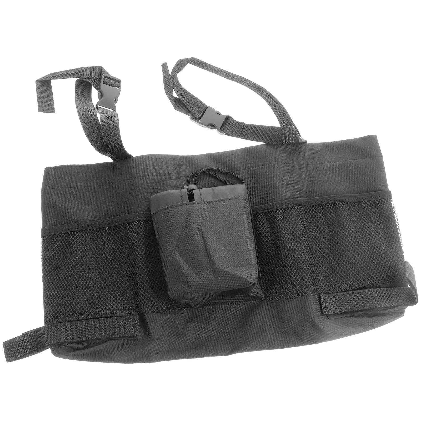 

Wheelchair Bag Lightweight Waterproof Oxford Cloth Large Capacity Storage For Elderly Portable Pouch Hanging Walker