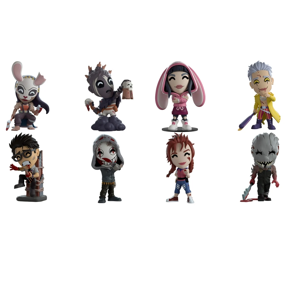 12.45Cm Pvc Youtooz Dead By Daylight The Trapper The Wraith Meg Action Figure Model Ornaments Garage Kit Doll Toys Gift