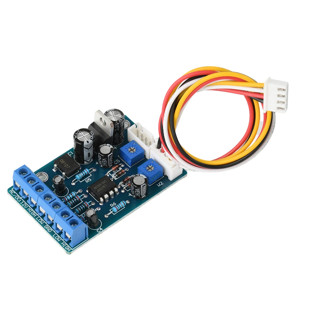 AC/DC12-15V vu medidor placa de driver amplificador tubo eletrônico máquina vesícula biliar db medidor nível módulo driver ta7318p