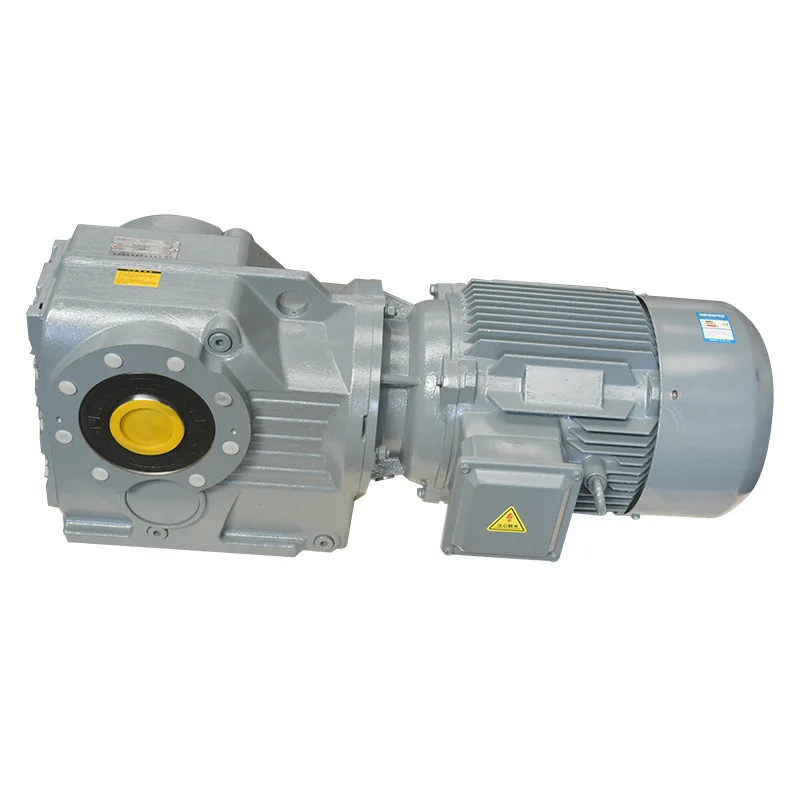 Gear reducer shaft helical KF series gear reducer sewage mixing treatment, chemical petroleum