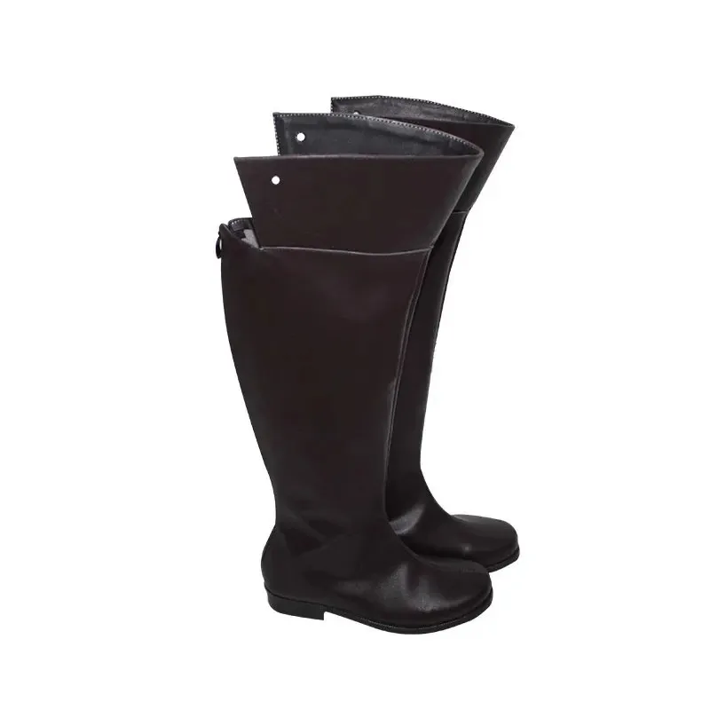 Attack Eren Jaeger Shoes Anime Titan Cosplay Mikasa Ackerman  Brown Boots Original Design For Men Women