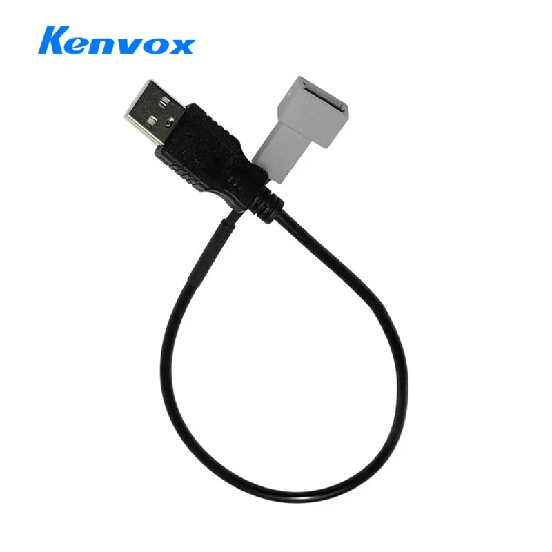 Car Audio Radio 2.0 USB to 4Pin Socket Cable for Kia KX5 Sorento Sonata Extension Connector Adapter #CA6849