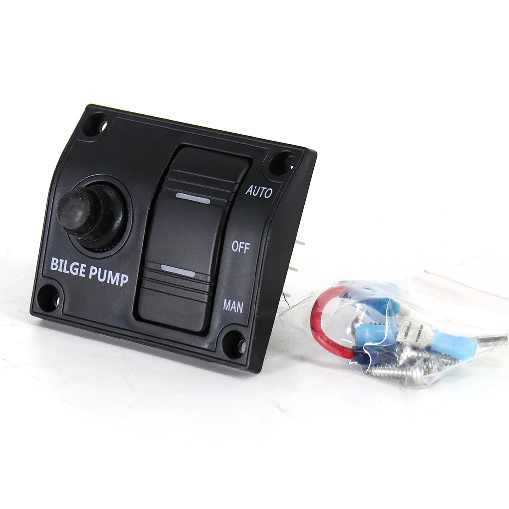 Interruptor de control de bomba de sentina Interruptor de control de bomba automático de panel marino