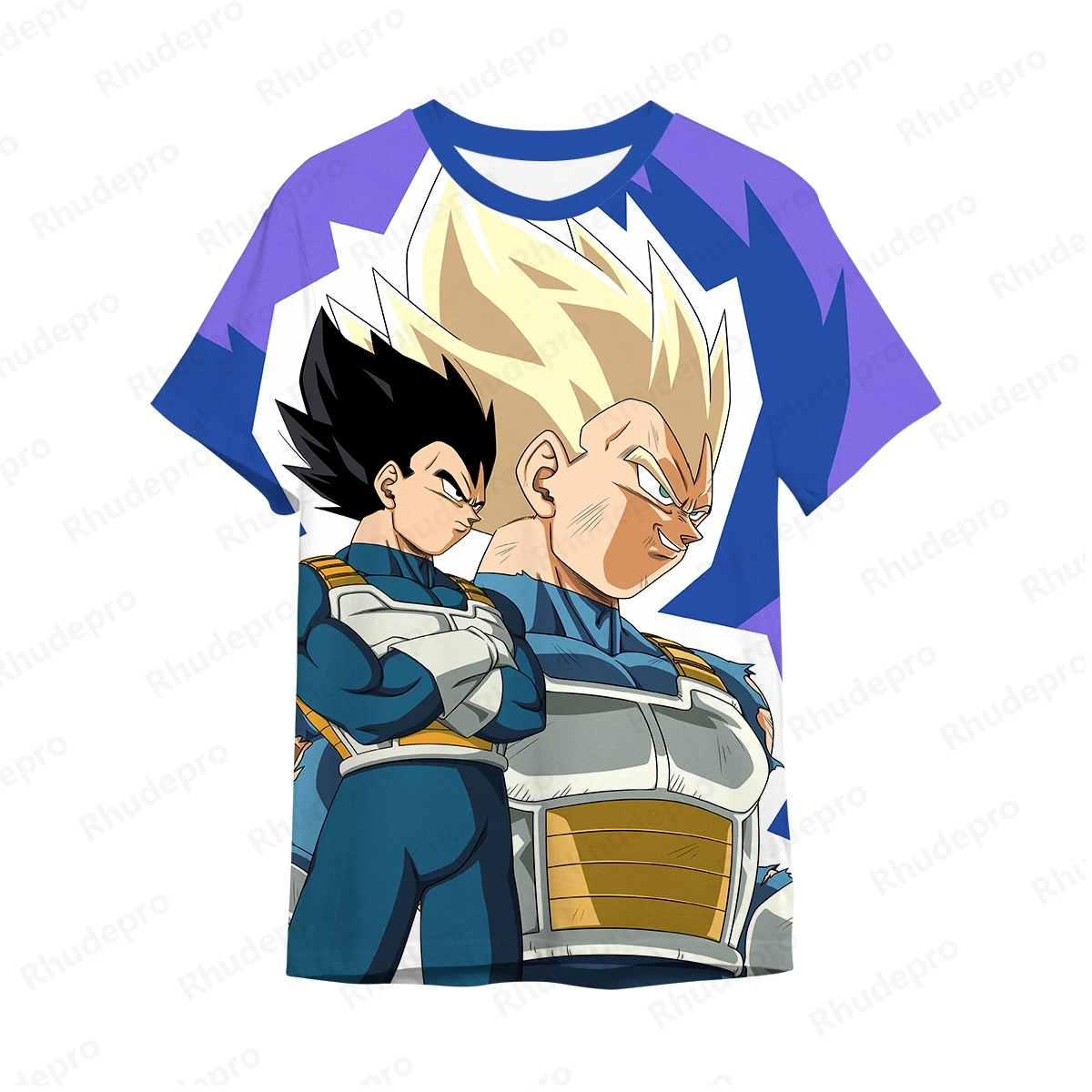 T-shirt estampada 3D Dragon Ball dos homens, Goku, Hip Hop, Cosplay, alta qualidade, manga curta, novo, moda Y2K, 5XL