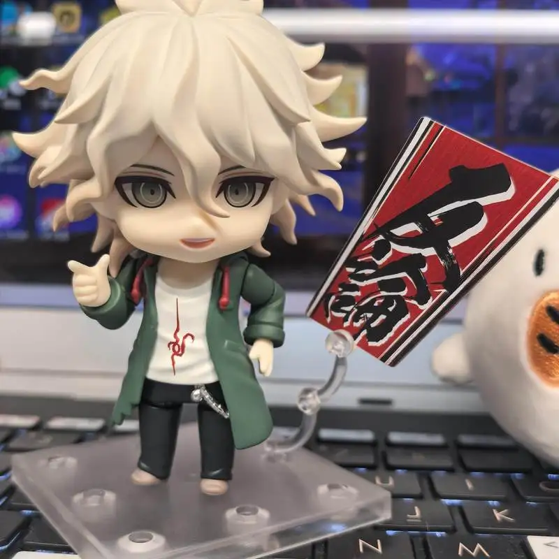 Chiaki Nanami  Danganronpa Komaeda Nagito Anime Action Figure Interchangeable Parts Desktop Ornament Gift For Anime Fans