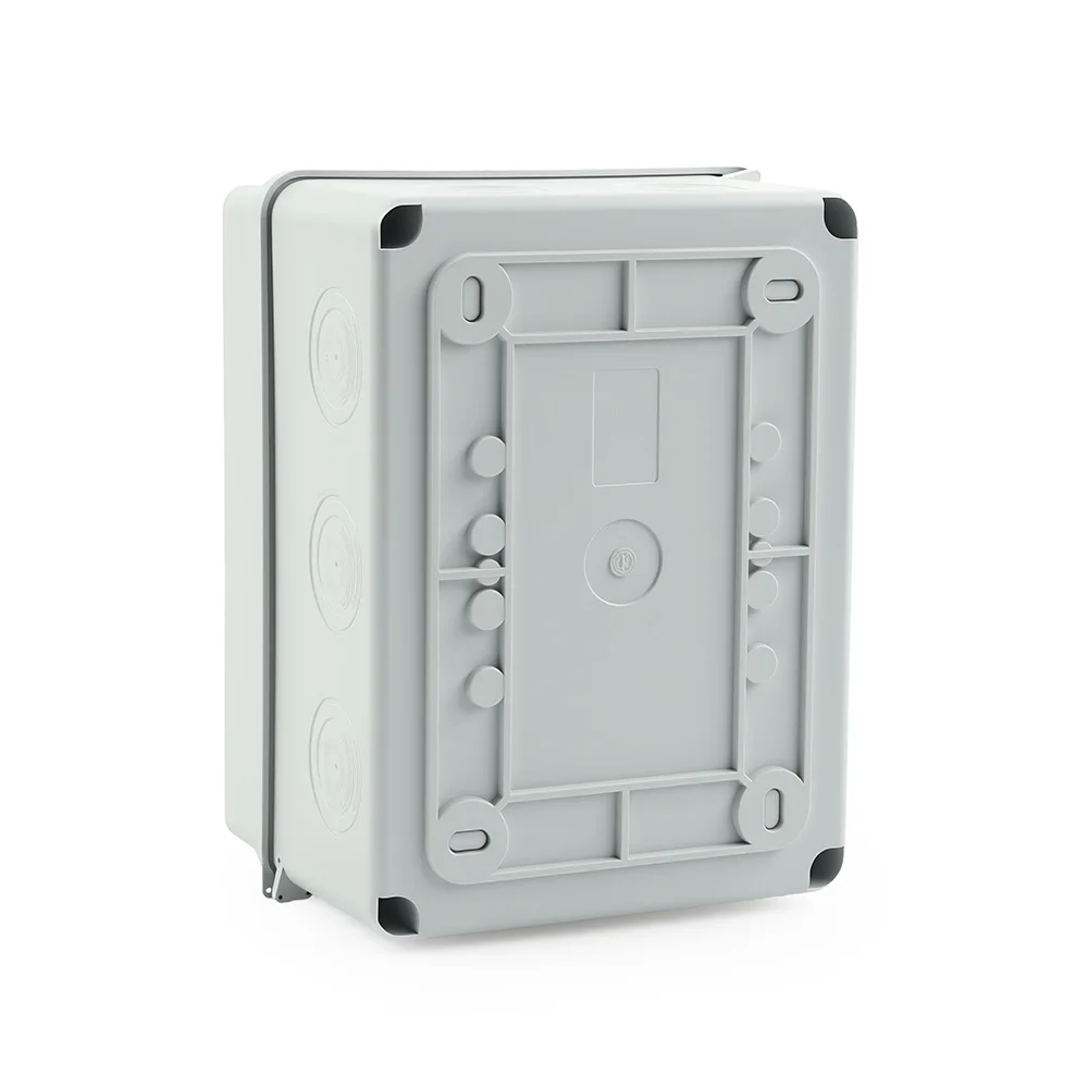 IP65 Waterproof Distribution Box HT-5/8/12/15/18/24 WAY ABS Plastic Outdoor Electrical Junction Box PV Comniner Enclosure image 6