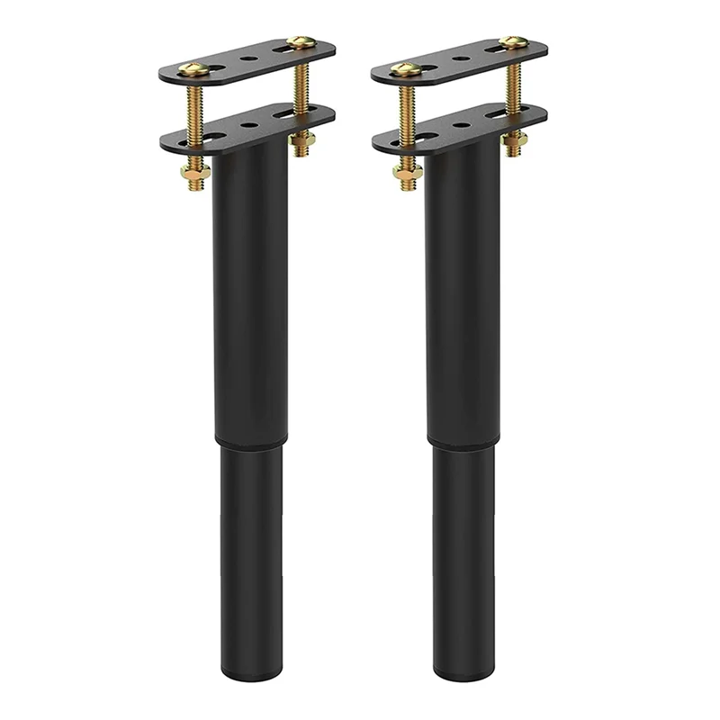 

-ABKM 4PCS (7-13.5Inch) Adjustable Metal Bed Frame Support Legs, Bed Frame Center Slats Heavy Support Leg Replacement Parts