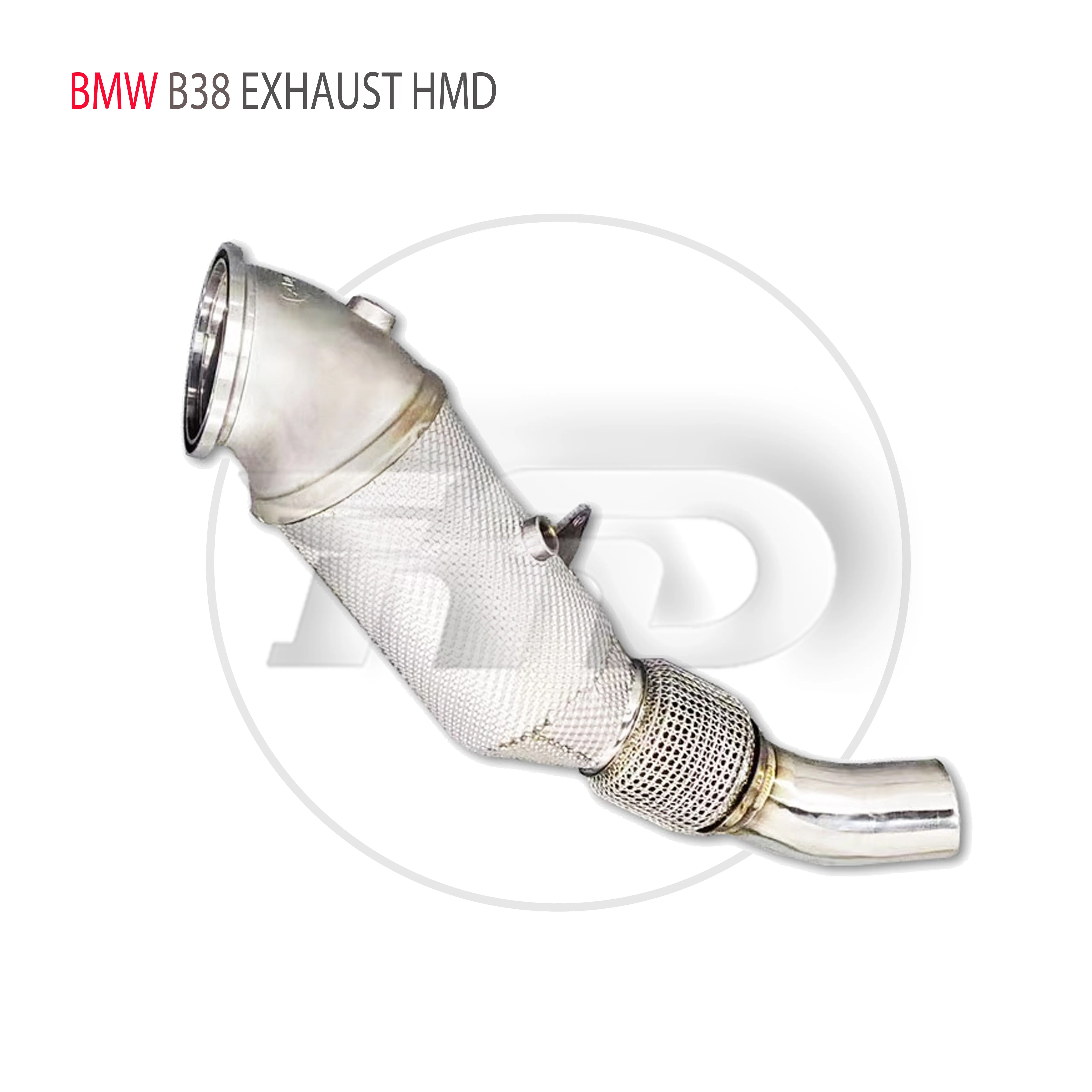 HMD Stainless Steel Exhaust System High Flow Performance Downpipe for BMW X2 20i F39 B38 1.5T Car Accessories