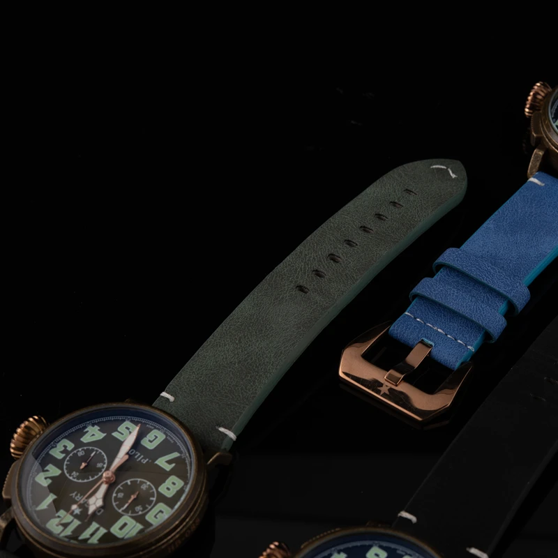 Reloj de cuarzo de piloto DUGARY, reloj de pulsera deportivo militar único con cronógrafo de aviación de China y zafiro a la moda para hombre, reloj