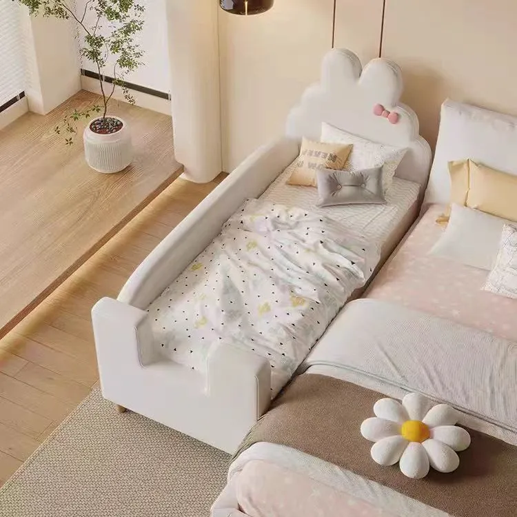 Letto semplice con guardrail