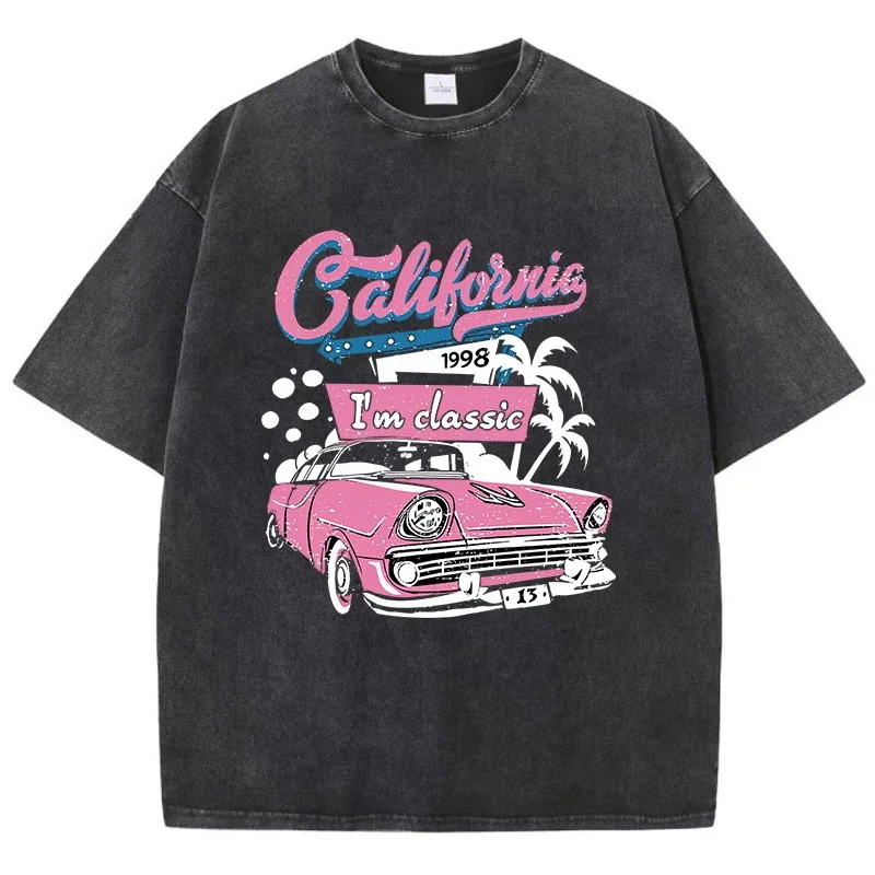 

California 1998 I'M Classic Racing Women T Shirt Street Casual Tshirt Breathable Cool Tee Shirtsimple Loose T-Shirt Female