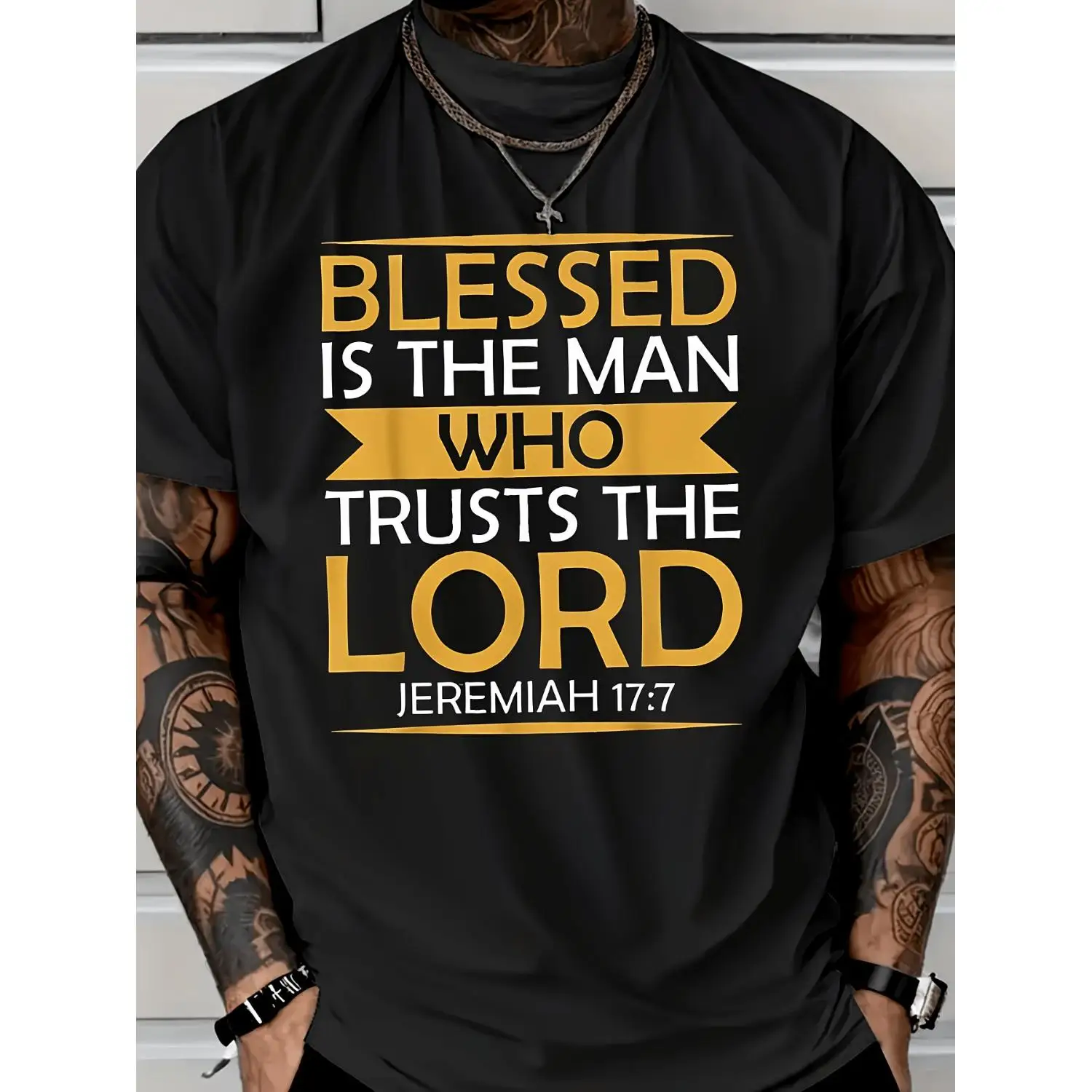 Men'S Jeremiah 17:7 