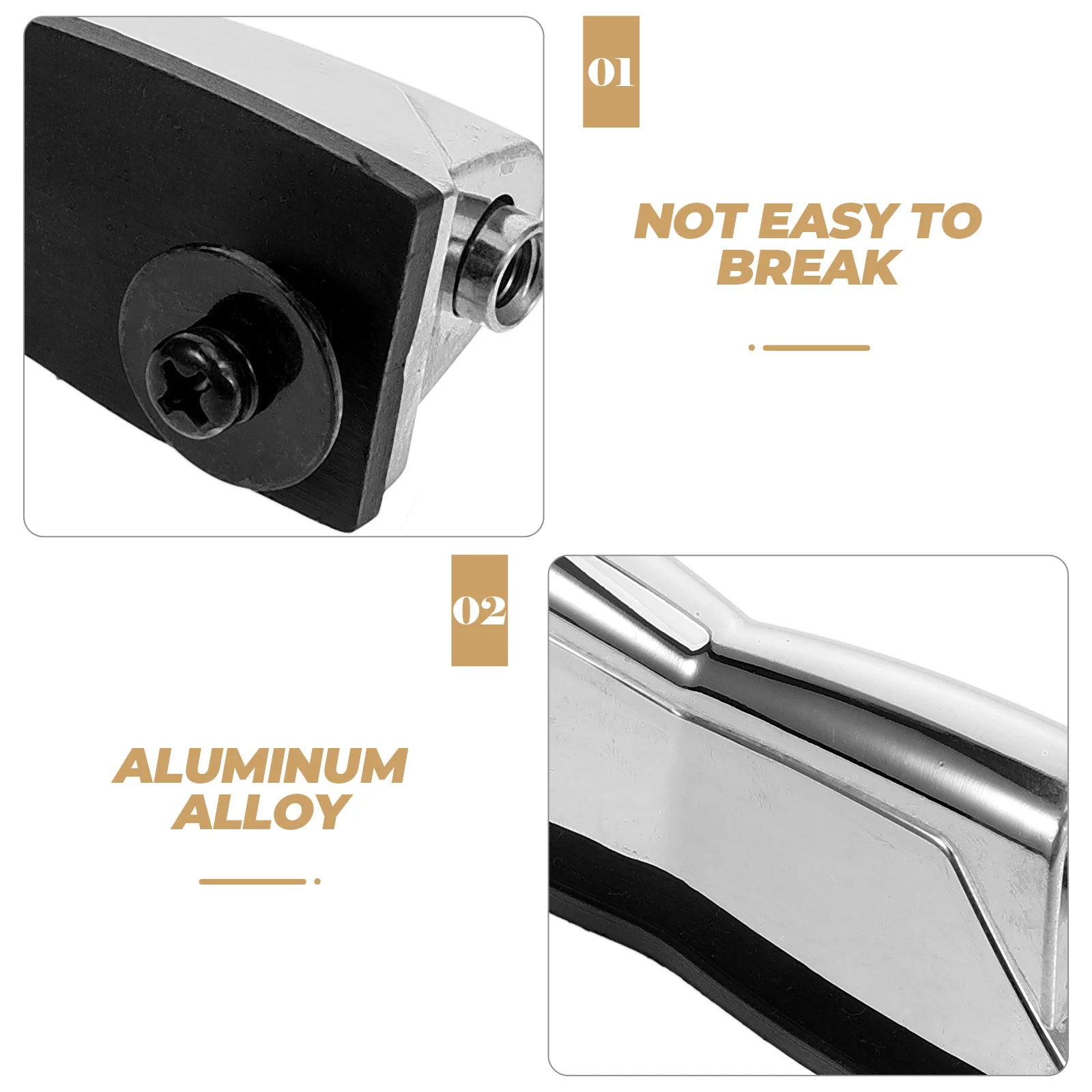 Double End Mount Lug Aluminum Alloy Drum Ear Accessories Snare Drum Parts Replacement Lugs Drum Hardware Snare Drum
