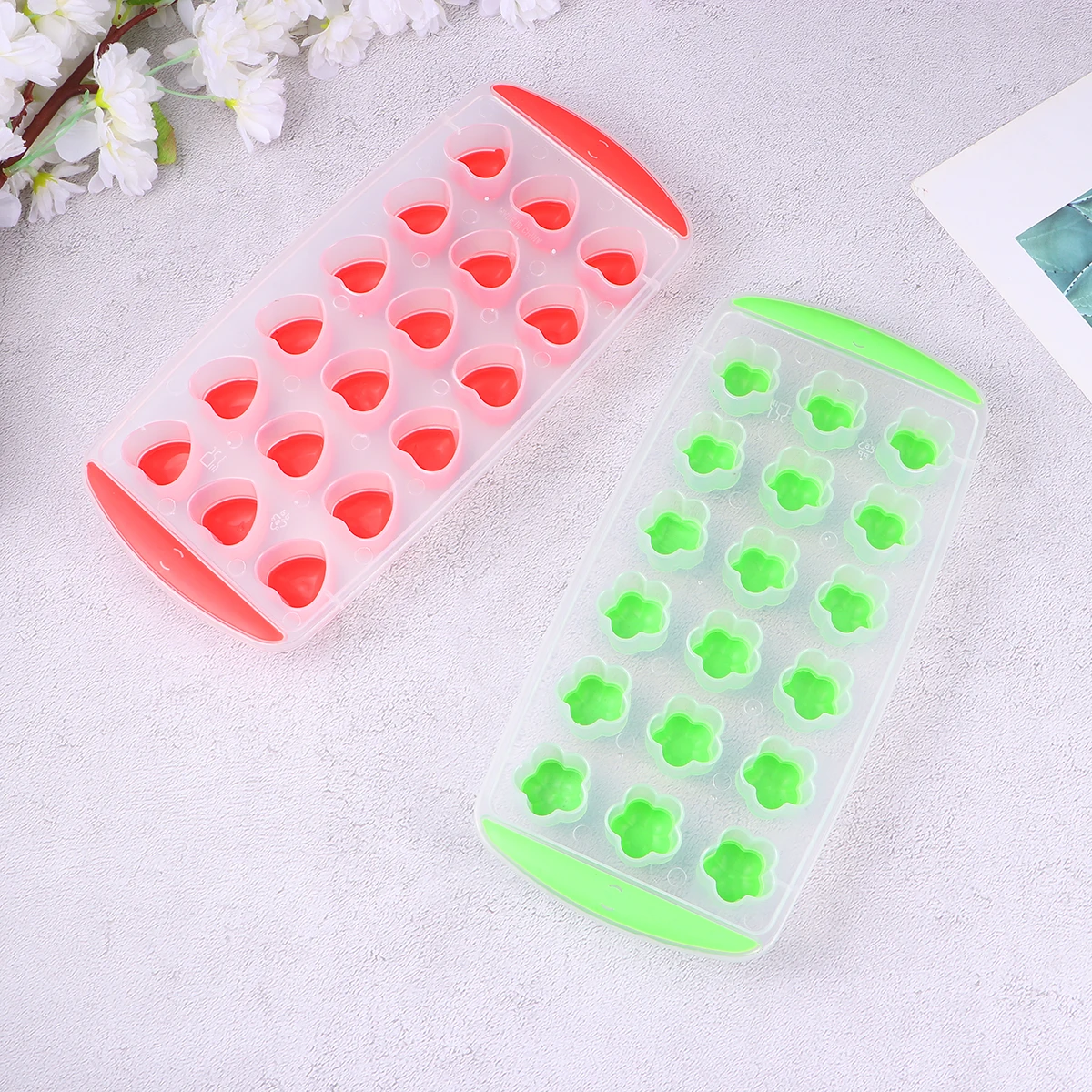 

87 Grids Creative Ice Lattice Mold Silicone Tray Molds Pastry Making Refrigerator DIY Supplies Easy Clean