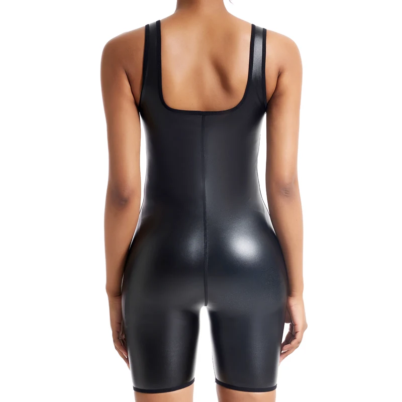 Damen Body Shaper U-Ausschnitt ärmellose Oberteile Hosen Bodysuit Overall Taillentrimmer Korsetts Leggings Tank Tops Shapewear Bodysuit