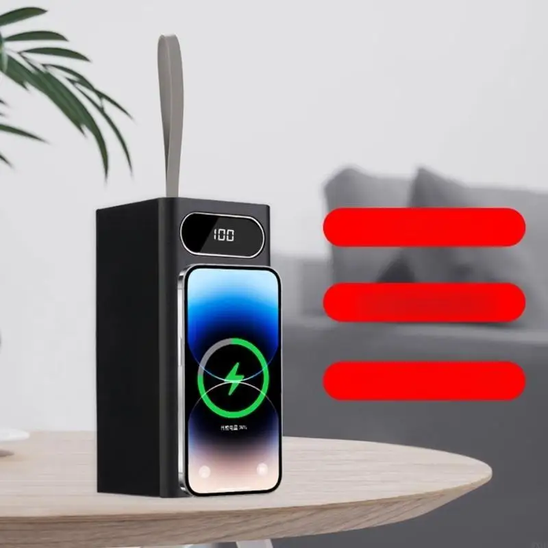 Plastic Shells Box Faster Charging Case with Camping Light Function