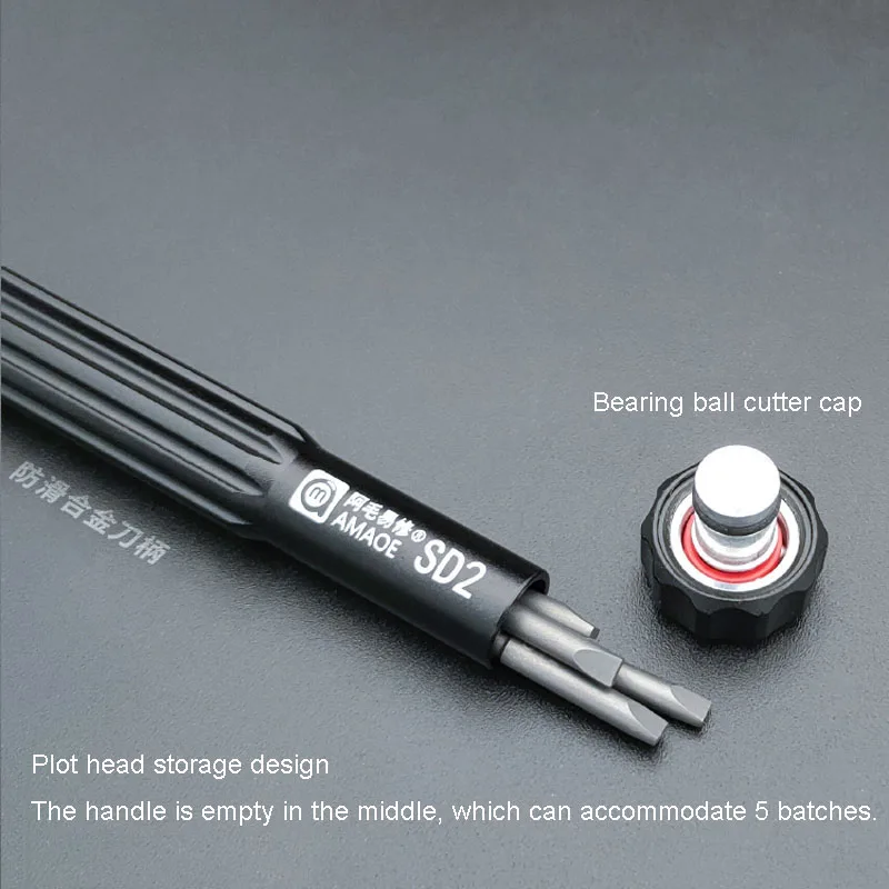 Amaoe-SD2 Precision Magnetic Screwdriver para IOS e Android Phone, Camera Watch Opening Disassembly Tool, New Batch Head Fixed Design