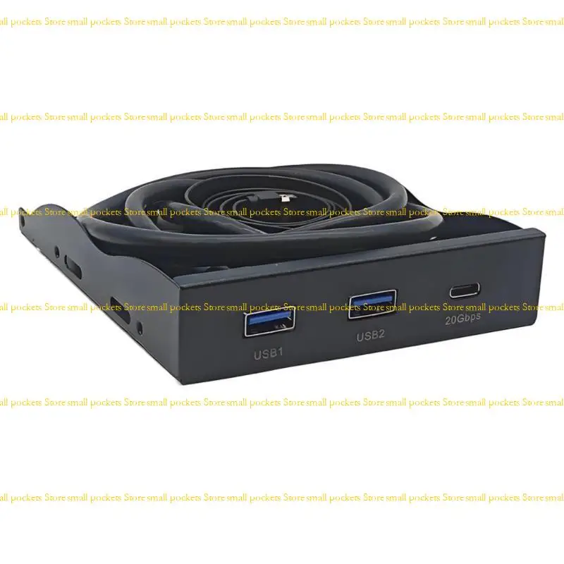 

R1WD 3.5inch Drive Bay Front Panel with 19Pin to USB 3.2 and Type C Port