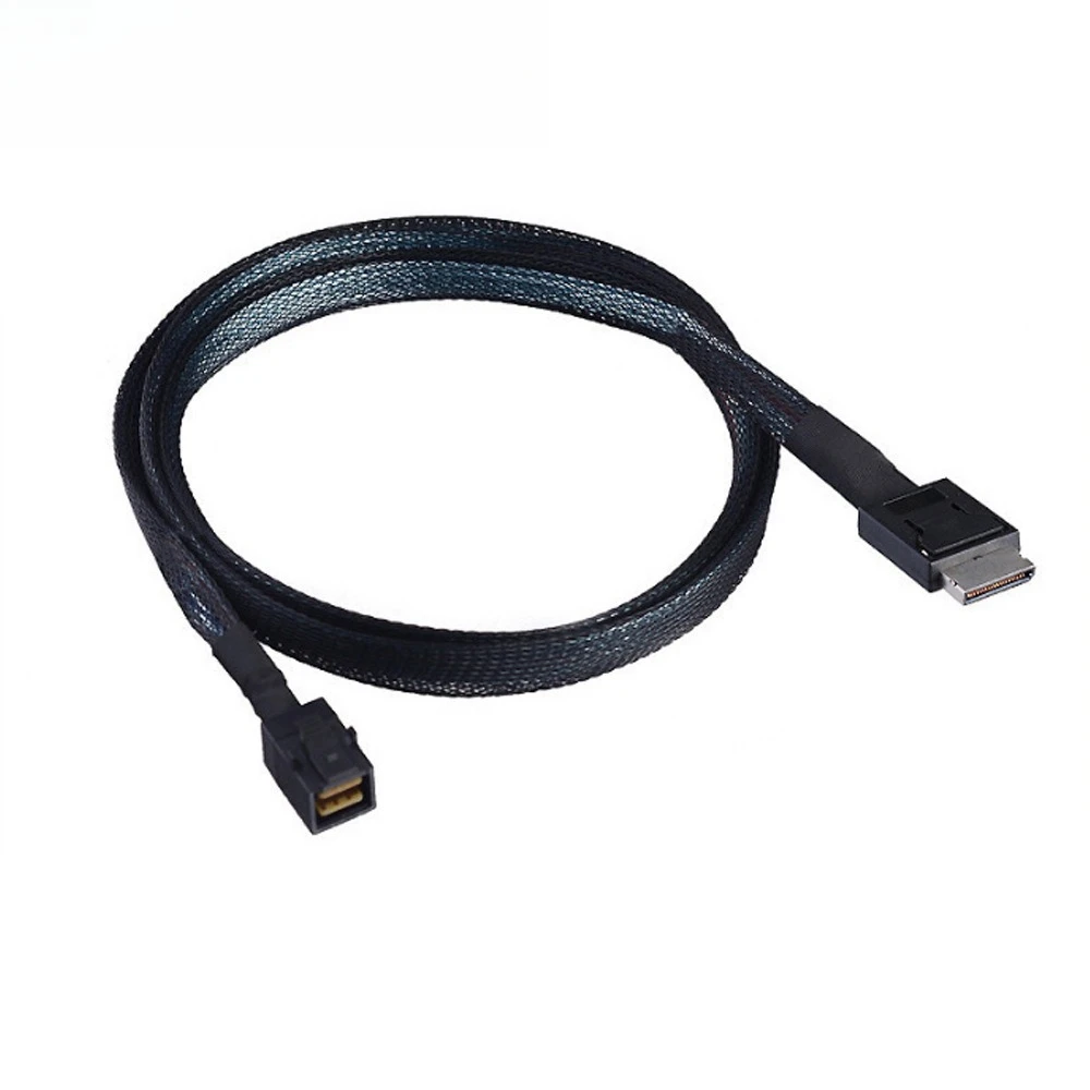 ADT-Link MINI SAS SFF-8643 To Oculink SFF-8611 High-speed Server Internal High-speed Cable Length Optional 0.5M 1M 2M
