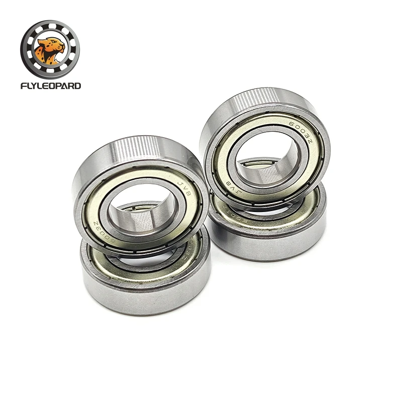 2PCS 6003ZZ High-speed Precision Silent Motor Ball Bearing Deep Groove Iron Cover Sealed Bearing 17x35x10mm 6000 6001 6002 ZZ