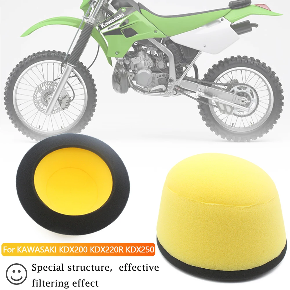 

Motorcycle Parts For Kawasaki KDX200 KDX220R KDX250 KLX250S KLX300R KX125 KX250 KX500 KLX650R KLX250SF KLX250R 250 Air Filter