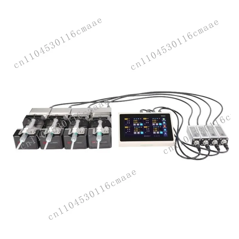 TFD04 High Precision Four Channel Split Style Syringe Pump for Lab Industry ODM Supported