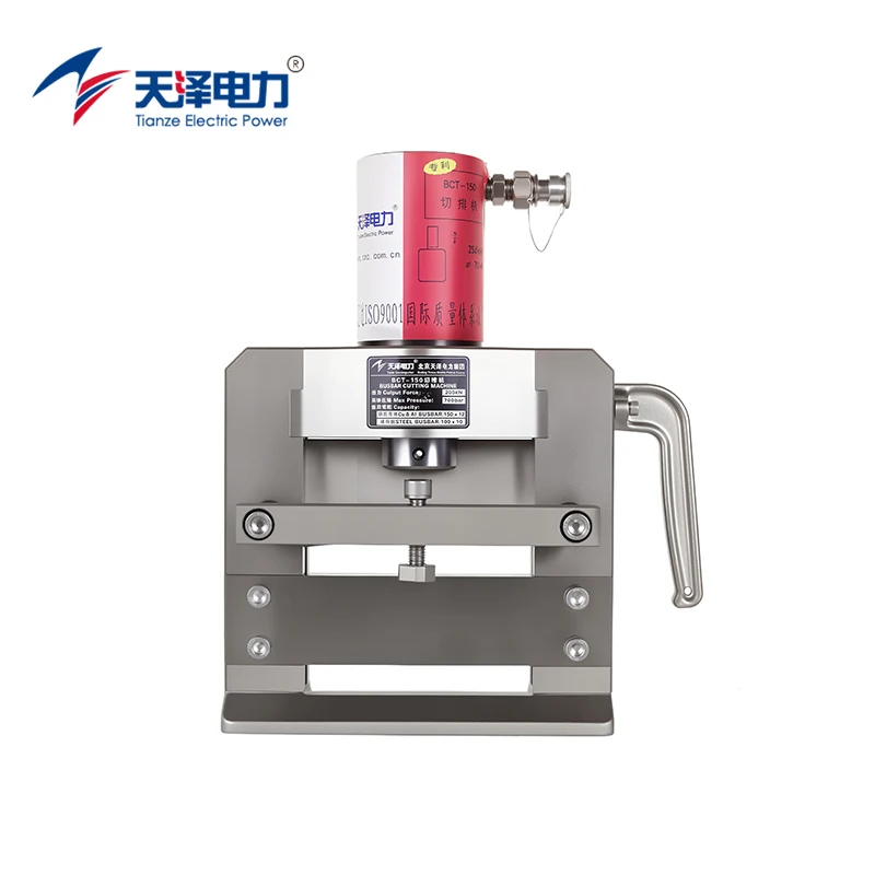 BCT-150 150mm Hydraulic Busbar Cutter Steel Angle Hydraulic Cutting Machine Tool Bus Bar Angle Iron Cutter