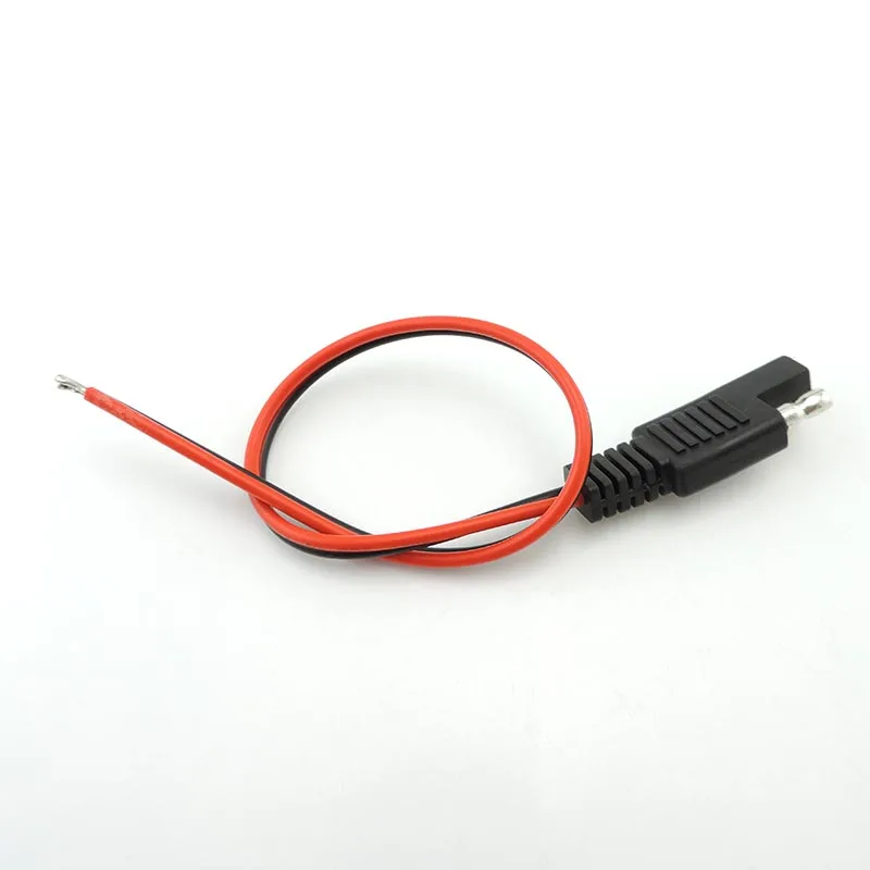 2 Pin 30 CM 10A 18AWG SAE Stromanschlusskabel Automotive Verlängerung SAE Kupferkabel Schnelltrennen Solarpanel Kabel Draht c1