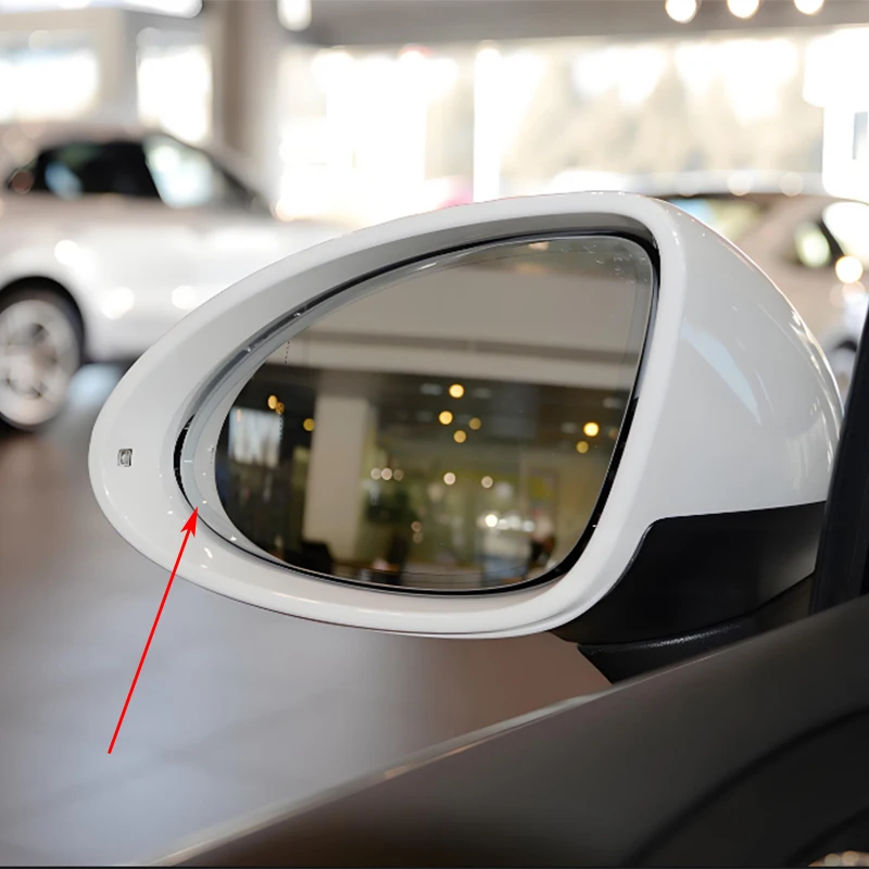 

new Original Auto Dimming Anti-Glare Heated Rear Mirror Glass Left or Right For PORSCHE CAYENNE 958 2011-2014 OEM：A2721453