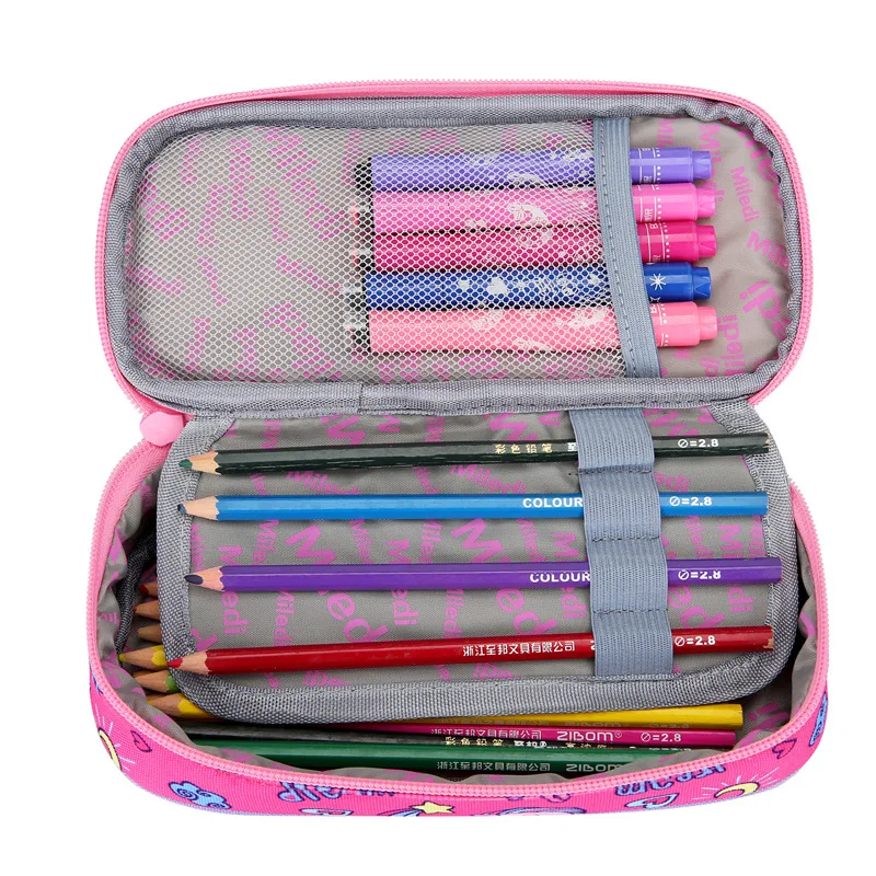 Boy Girl Primary School Unicorn Student Backpacks 2022 New Grade 1-5 Light Children Large Backpack Kids Cartoon School Pen Bags