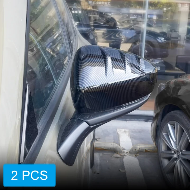 

For Mazda CX50 CX-50 VA 2023 2024 2025 Accessories Car Rear View Side Mirror Cover Caps Trim Carbon Fiber Look