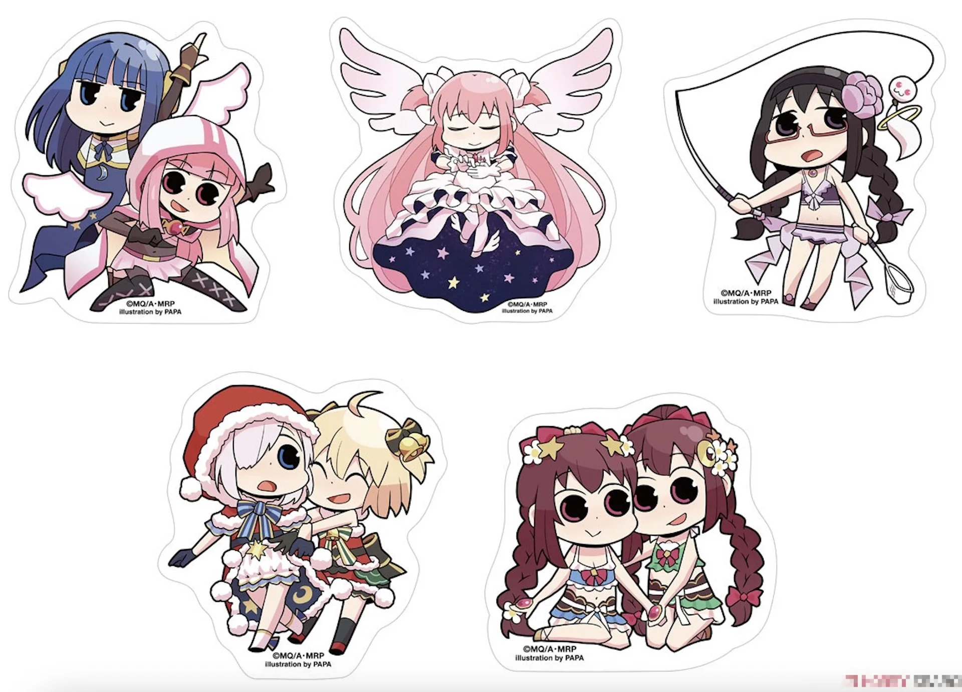 Puella Magi Madoka Magica Anime Keyrings Keychains