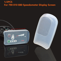 1-2PCS Electric Bicycle Display Cover Silicone Case For bike Speed-Control Instrument Cover for 790 810 880 Screen Accessories
