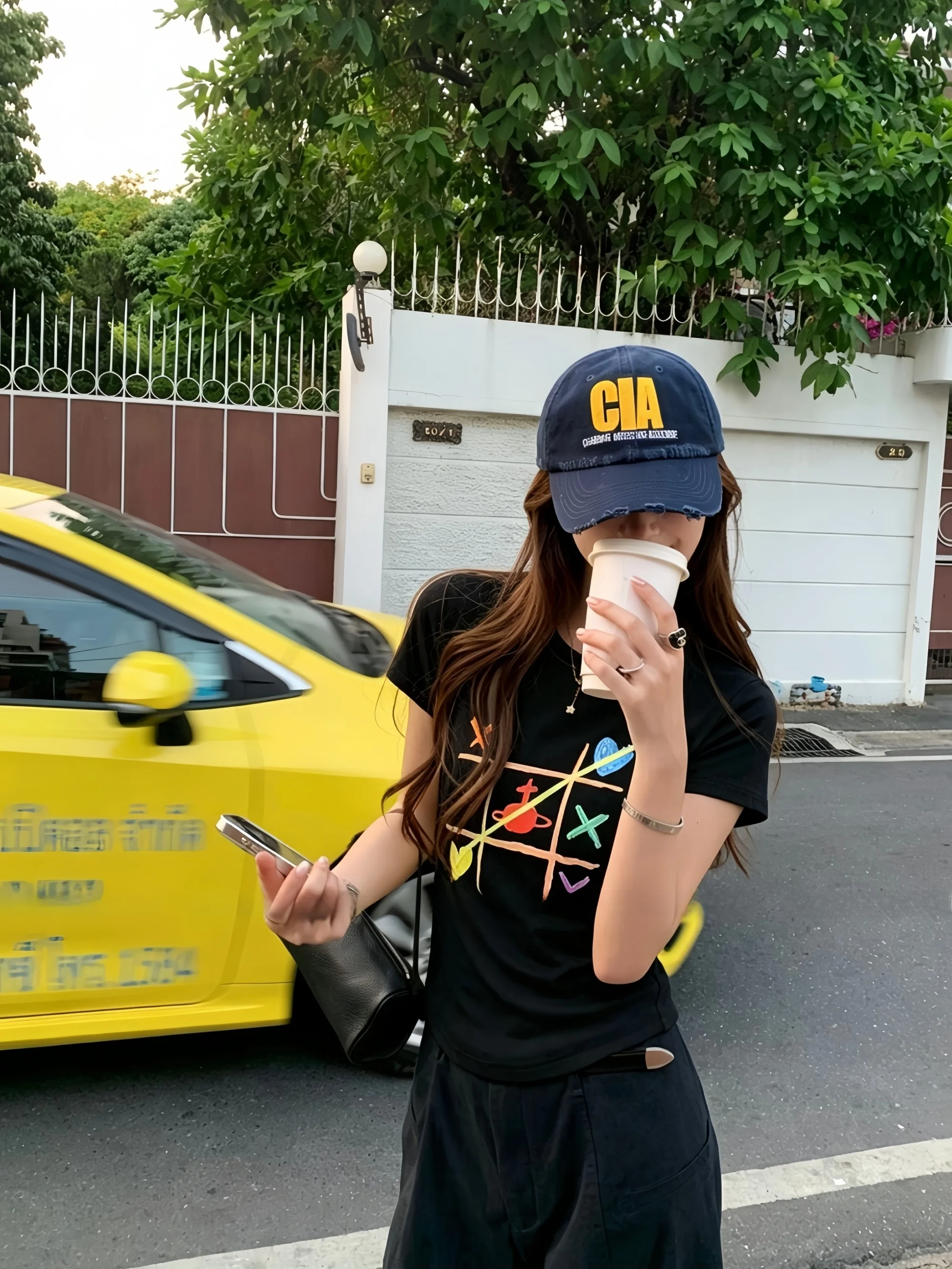 

Spring Summer New Style Women's Casual round Neck Short Sleeve T-shirt Cotton Print Design Comfortable Fit Standard Edition