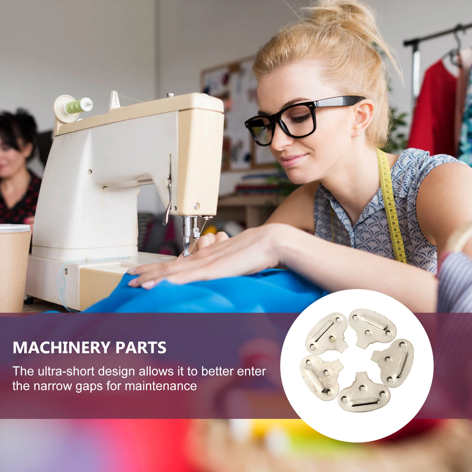 5 قطعة مفك لوحة إبرة الفولاذ المقاوم للصدأ مفك صغير لآلة الخياطة أدوات إصلاح المنزل الحرفية صيانة الخياطة