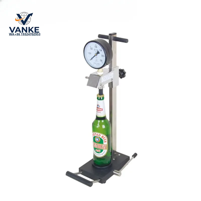 Vacuum Degree Negative Pressure Tester for Bottles and Cans | Vacuum Leakage Detector