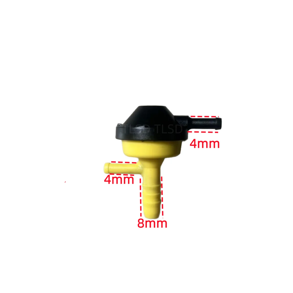 1.8L Engine Air Pump Exhaust Valve Three‑Way Vacuum Check Valve 06A820675 For VW Old Bora Golf MK4 SEAT Audi A3 / S3