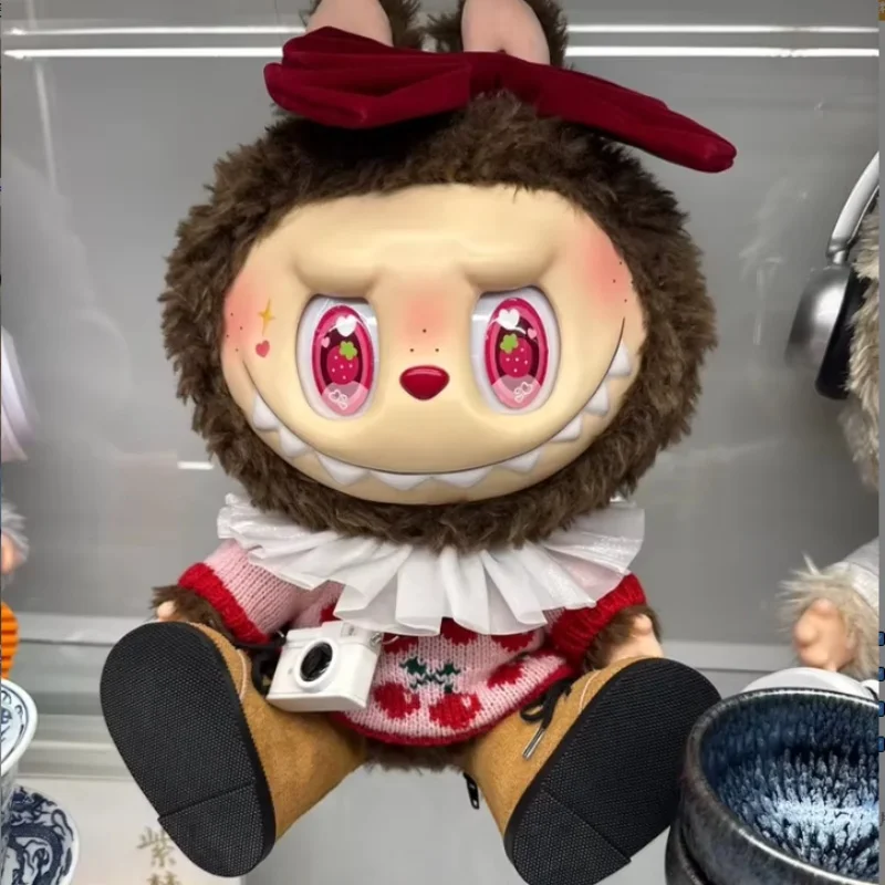 38 cm Mokoko Oogstickers Voor Labubu Oogmake-up Kleur Valse Wimper Maatwerk Prachtige Prachtige Stickers Pop Accessoires