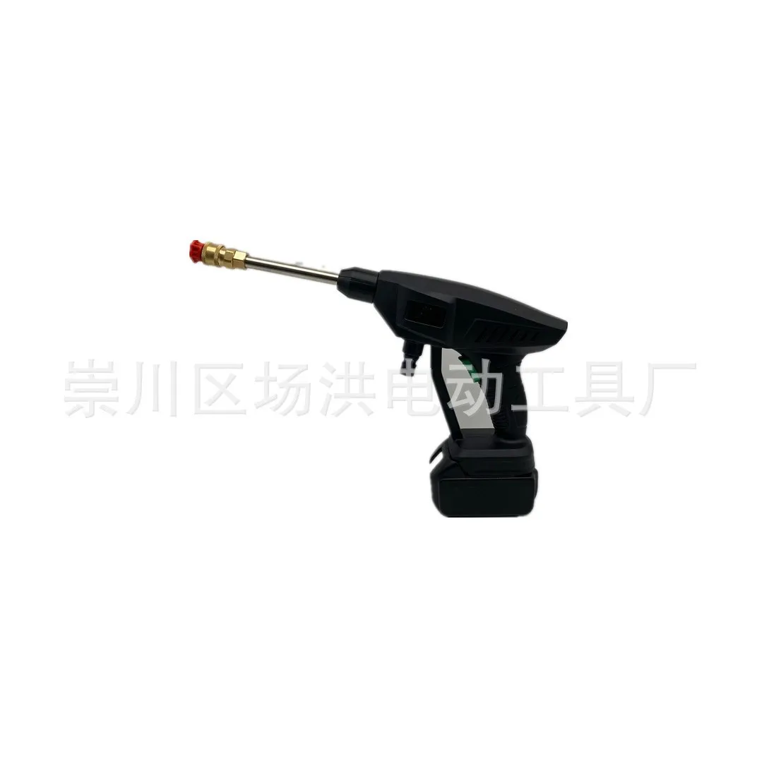 

High Voltage Lithium Battery Water Gun Handheld Rechargeable Portable Car Washer Lithium Battery Cleaner
