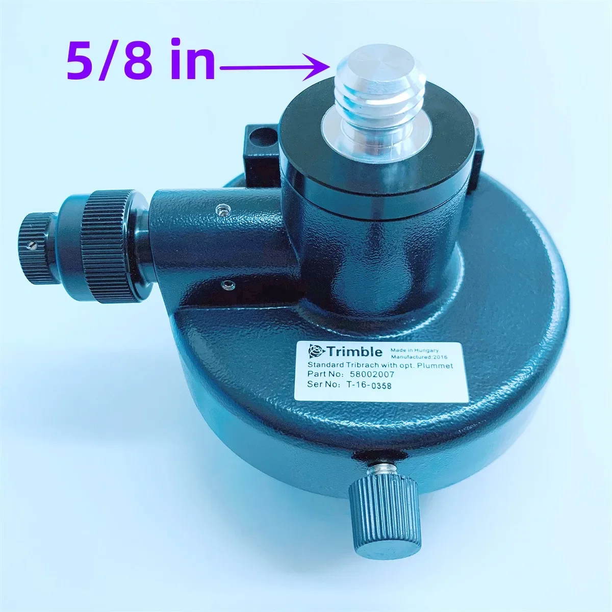 Brand New Original Trimble Total Station Tribrach 58002007 and Adapter 7860800 Accessories Topography Land Surveying