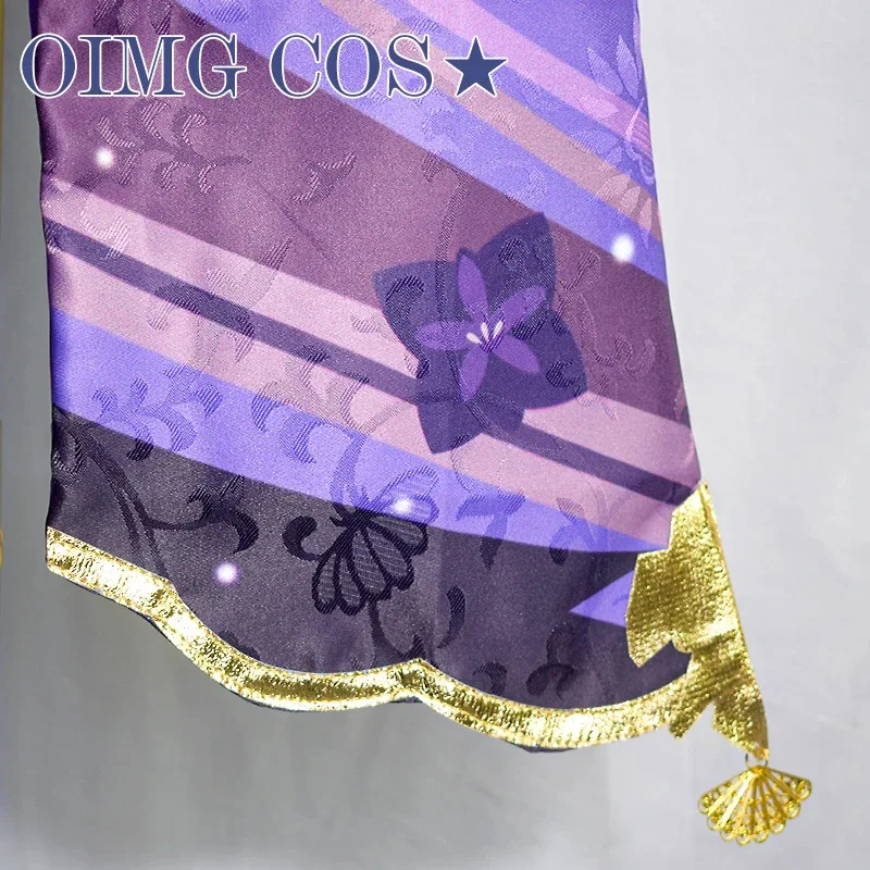 جديد 2025 جينشين إمباكت رايدن شوغون أزياء تنكرية من قماش الجاكار زي موحد شعر مستعار أنيمي النمط الصيني أزياء الهالوين f ★ AA9X