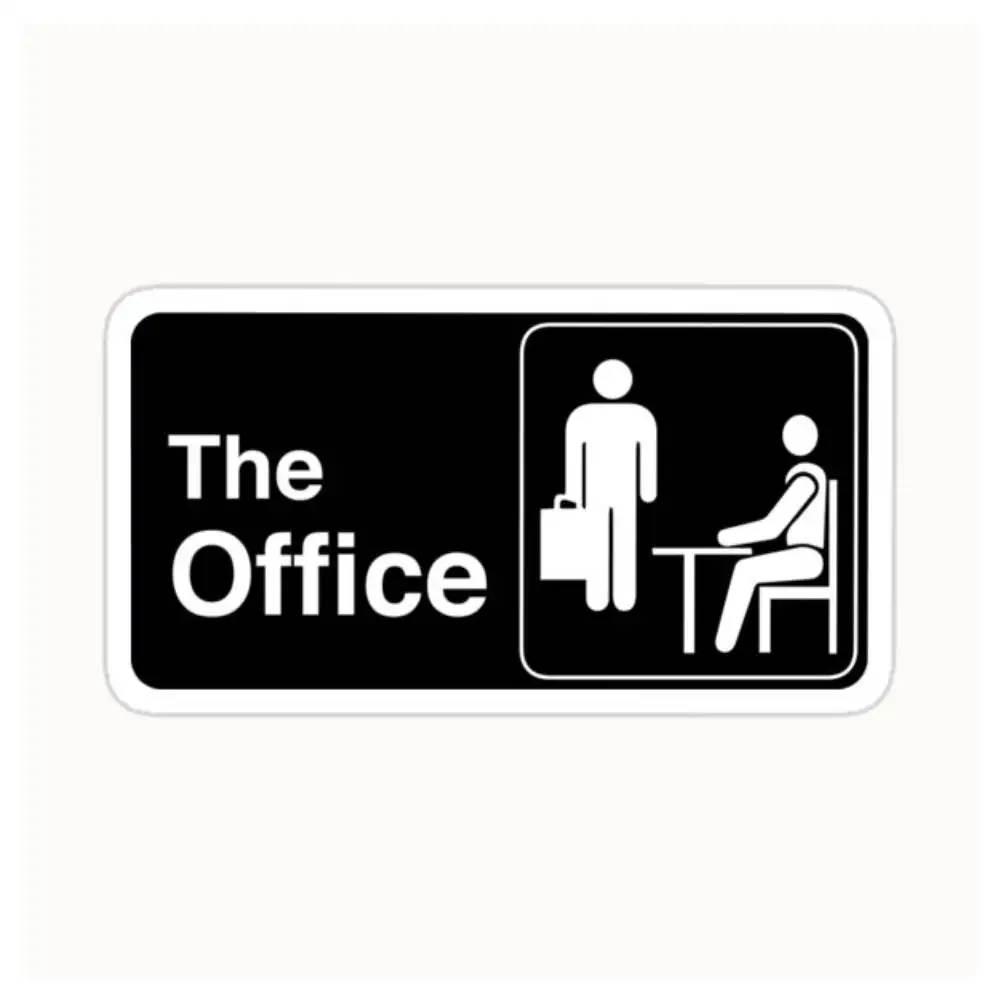 The Office TV Show Logo Waterproof Stickers For Decorating Car Windows Motorcycles And Computers.