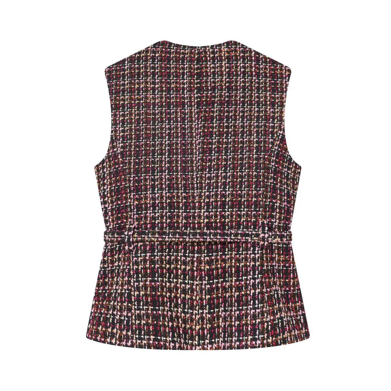 Femmes 2025 nouvelle mode automne gilets vestes Chic jeunes femmes ceinture mince élégant chaud vestes rue automne voyage manteaux gilets