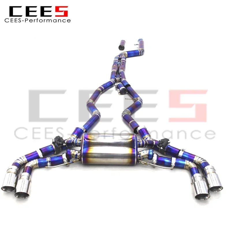 CEES Valved Sport Exhaust System for For BMW M240/M240i B58 3.0T 2017-2023 Sport Valve Exhasut Performance Muffler