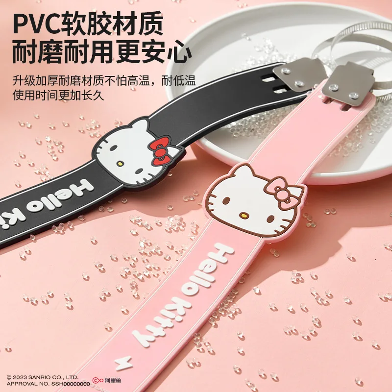 Hello Kitty Shape Flexible Car Anti-Static Grounding Strip Static Discharge Eliminator Belt For SUVTruck Vehicle CarModification