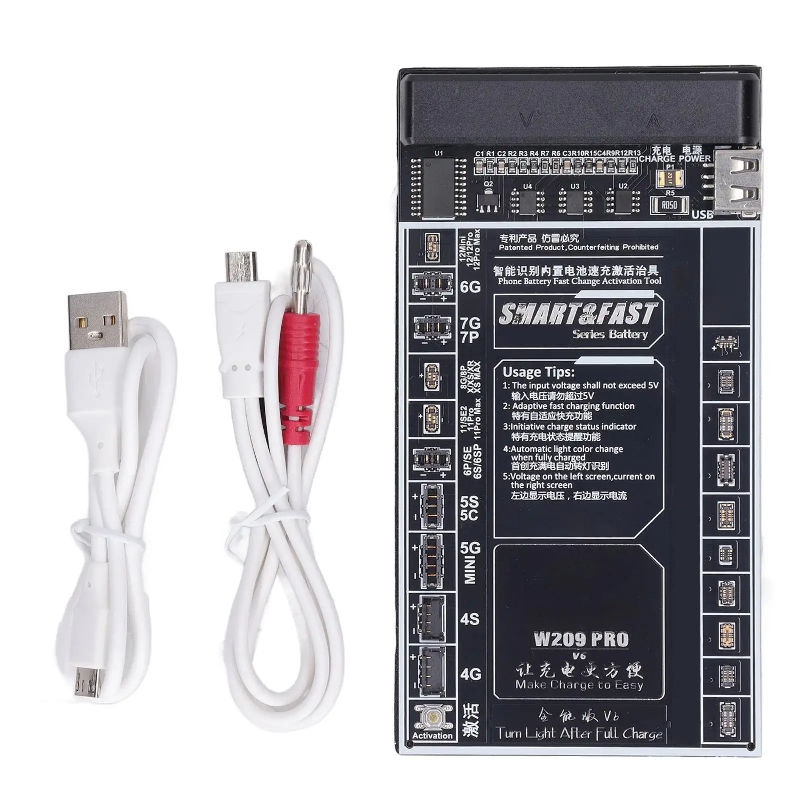 

Smart Display Battery Quick Charge Activation Board - Intelligent for testing Fixture for Fast Charging