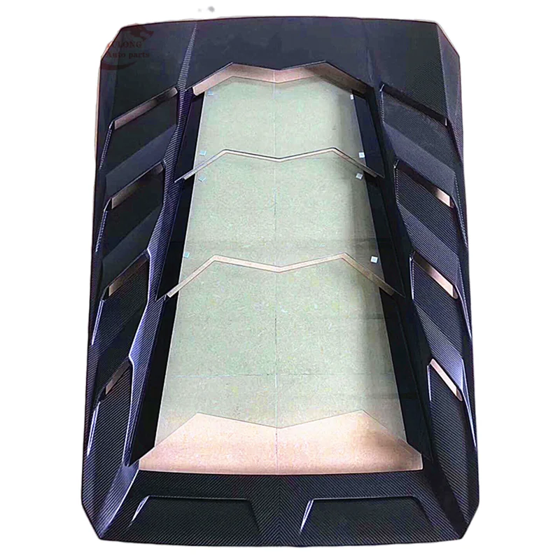 

Подходит для Lamborghini HURACAN LP580 LP610 EVO, модернизированное обновление, прозрачная хвостовая крышка из углеродного волокна в стиле M